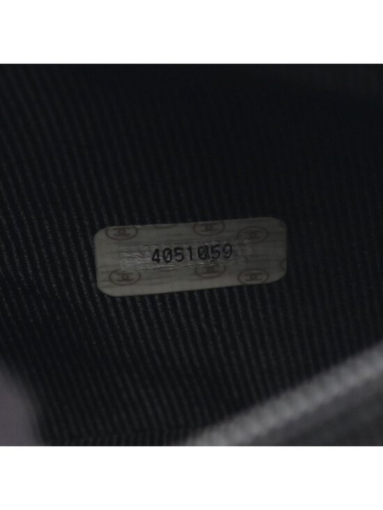 Chanel Backpack Triple CC Logo Black Caviar Leather Coco main image 6